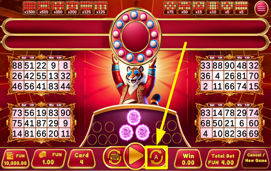 Fortune Bingo Tiger AUTOPLAY AKTIVIEREN.