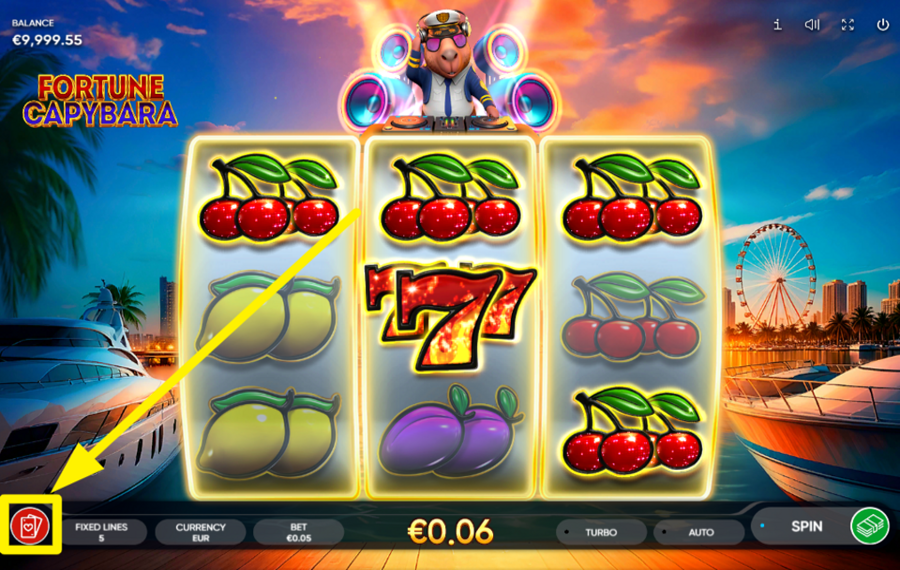 Fortune Capybara GAMBLE YOUR WIN!