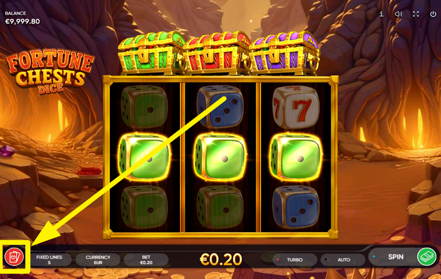 Fortune Chests Dice GAMBLE YOUR WIN!