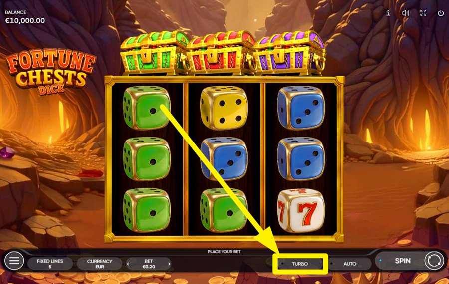 Fortune Chests Dice ELEVATE THE TEMPO.