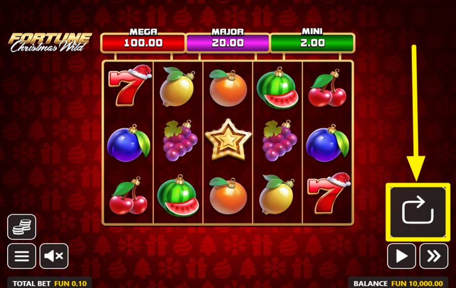Fortune Christmas Wild DREHEN FÜR DEN ERFOLG!