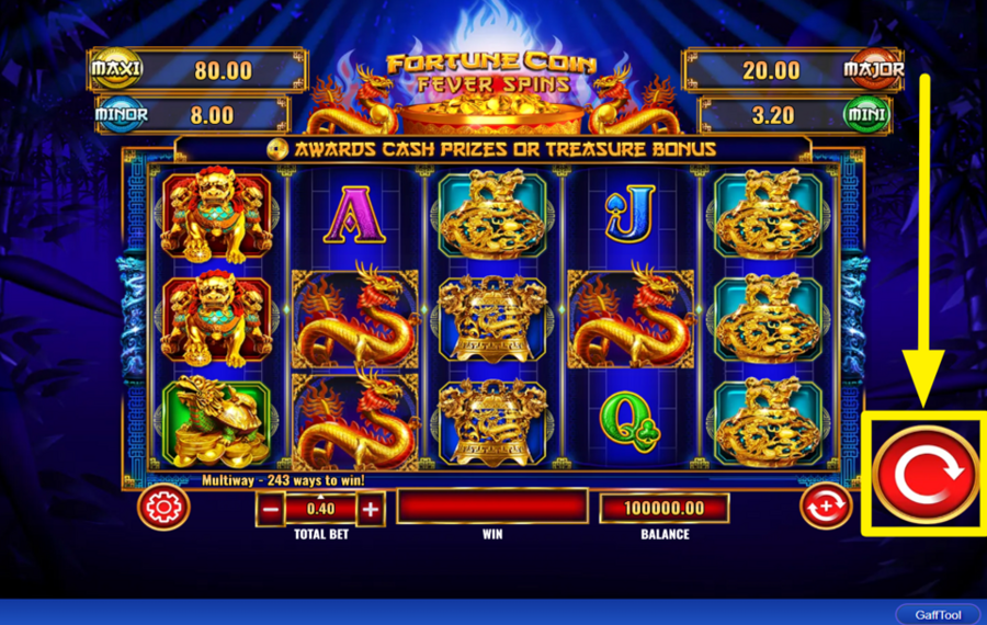 Fortune Coin Fever Spins GIOCA.