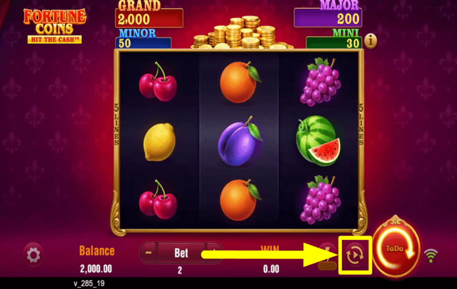 Fortune Coins Hit the Cash AUTOPLAY VERWENDEN.