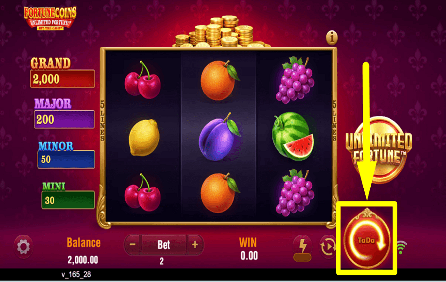 Fortune Coins Unlimited Fortune ИГРАЙТЕ В ИГРУ.