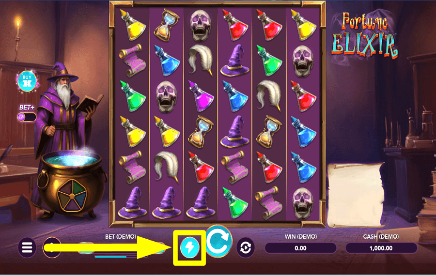 Fortune Elixir ИЗМЕНИТЕ ТЕМП.