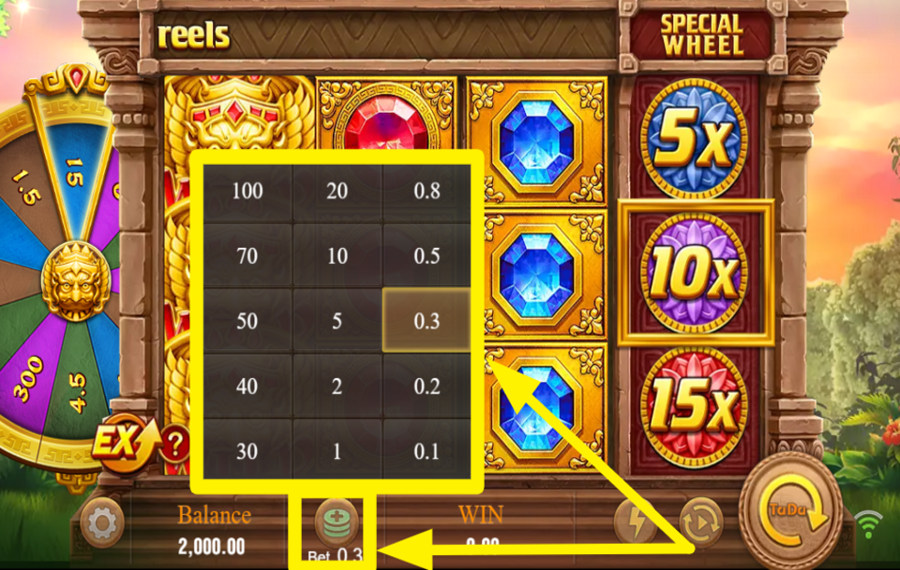 Fortune Gems 2 MODIFICA LA TUA SCOMMESSA.
