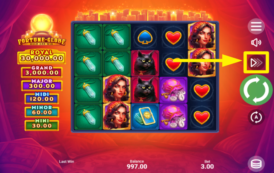 Fortune Globe УСКОРЬТЕ ДЕЙСТВИЕ!