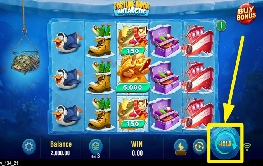 Fortune Hook Antarctic КРУТИТЕ ПЕДАЛИ И ПОБЕЖДАЙТЕ!