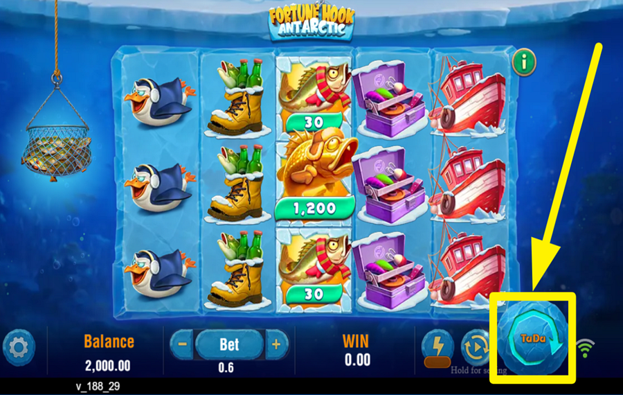 Fortune Hook Antarctic КРУТИТЕ ПЕДАЛИ И ПОБЕЖДАЙТЕ!