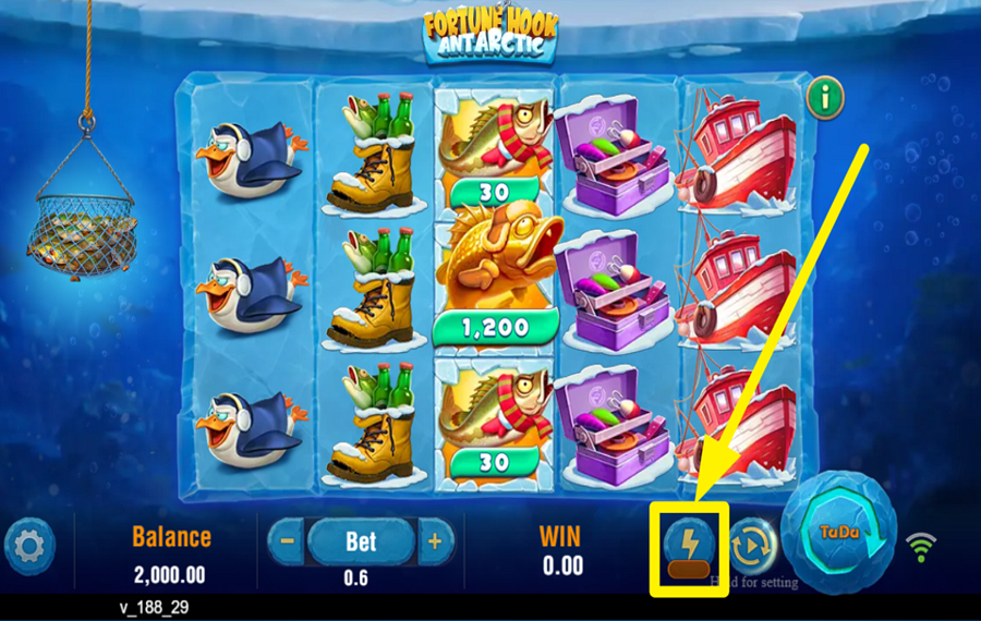 Fortune Hook Antarctic УСКОРЬТЕ ВРАЩЕНИЕ.
