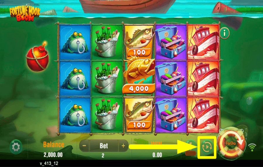 Fortune Hook Boom USE AUTOPLAY.