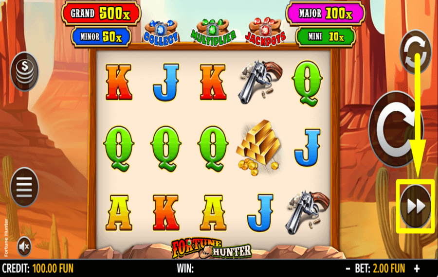 Fortune Hunter УВЕЛИЧЬТЕ ТЕМП.