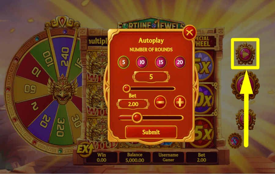 Fortune Jewels ПРОДОЛЖИТЬ АВТОМАТИЧЕСКИ.