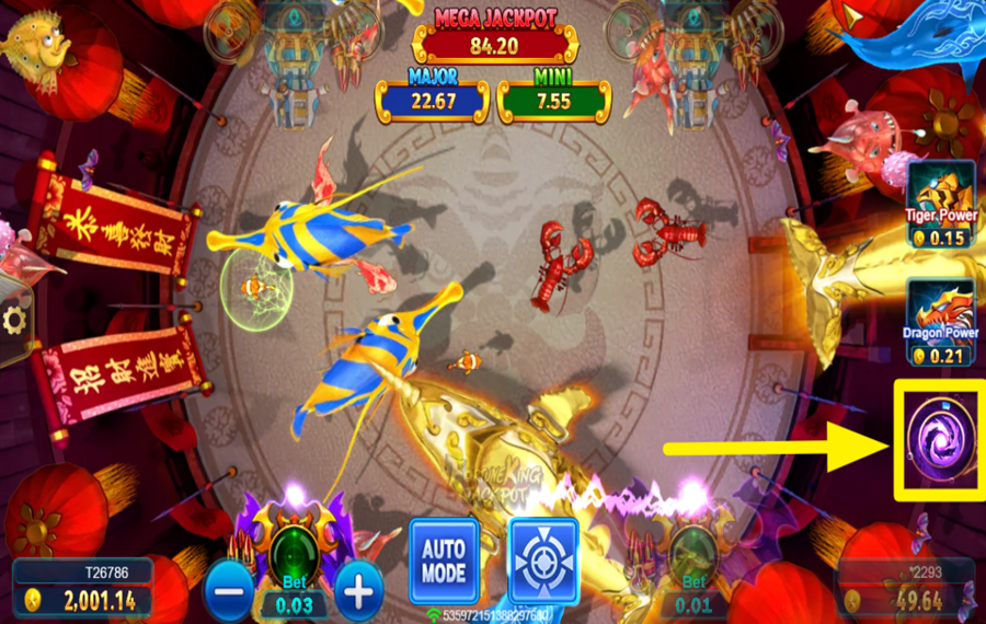 Fortune King Jackpot ACTIVEZ LA FONCTION WHIRLPOOL.