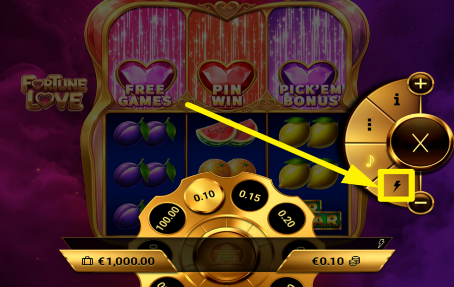 Fortune Love AUMENTA IL RITMO.