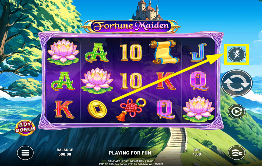 Fortune Maiden DÉCHAÎNEZ LA PUISSANCE DU TURBO.