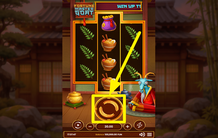 Fortune Master Goat ENTREZ DANS L'ACTION!