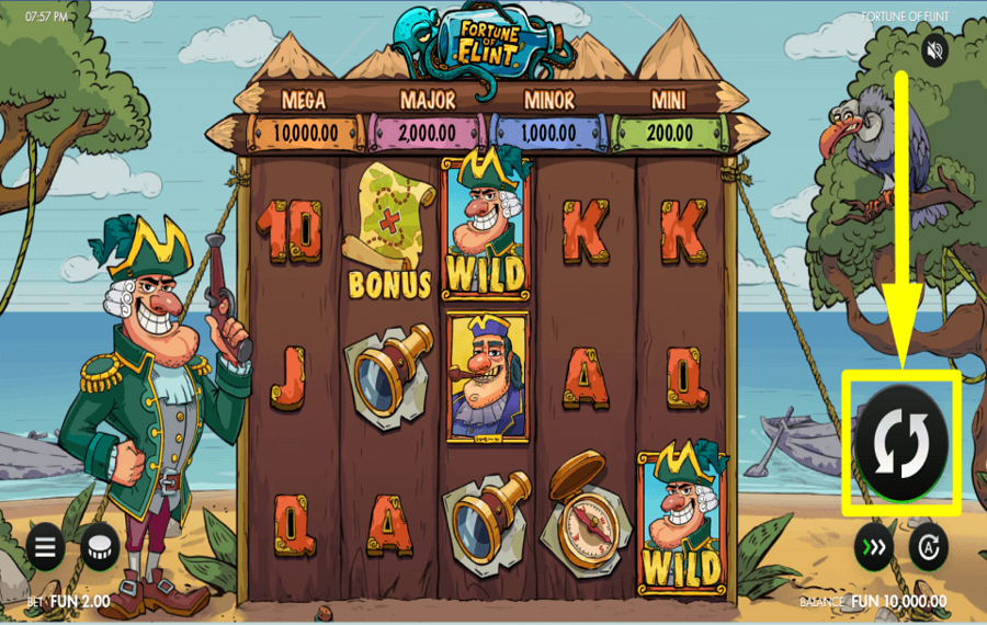 Fortune of Flint START GAMBLING.