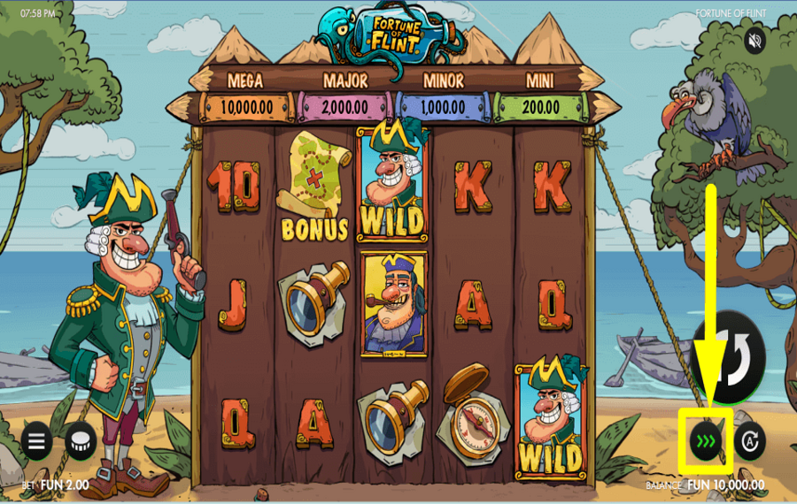 Fortune of Flint STEP UP YOUR GAME.