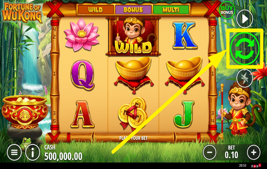 Fortune of Wu Kong SPIN TO WIN!