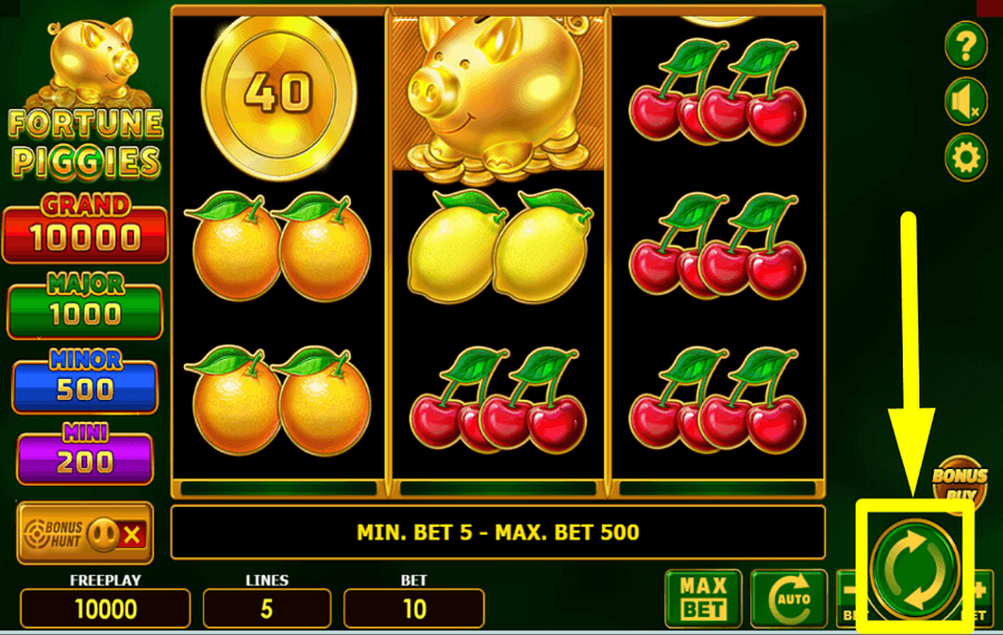 Fortune Piggies IL EST TEMPS DE JOUER.