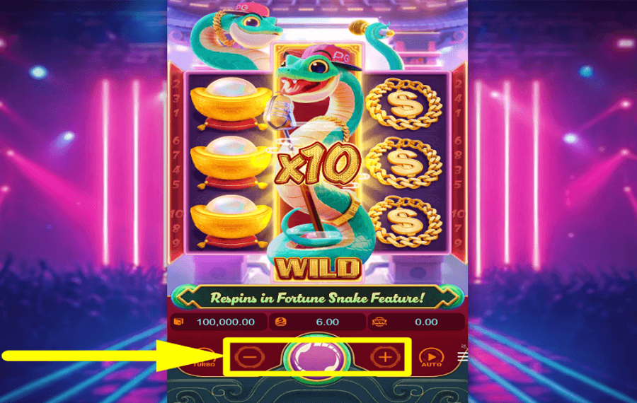 Fortune Snake ВЫБЕРИТЕ СВОЮ СТАВКУ.