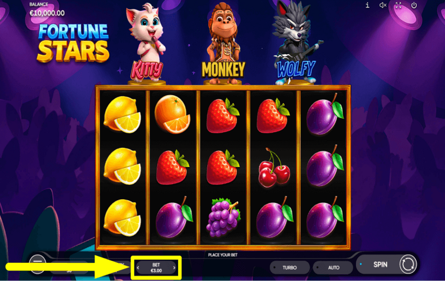Fortune Stars FAITES VOTRE JEU.
