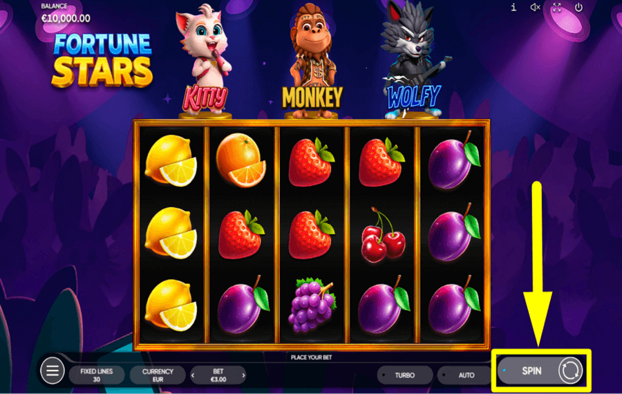 Fortune Stars POURSUIVEZ LE PRIX.