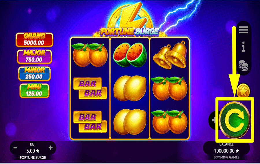 Fortune Surge COMMENCEZ À JOUER.
