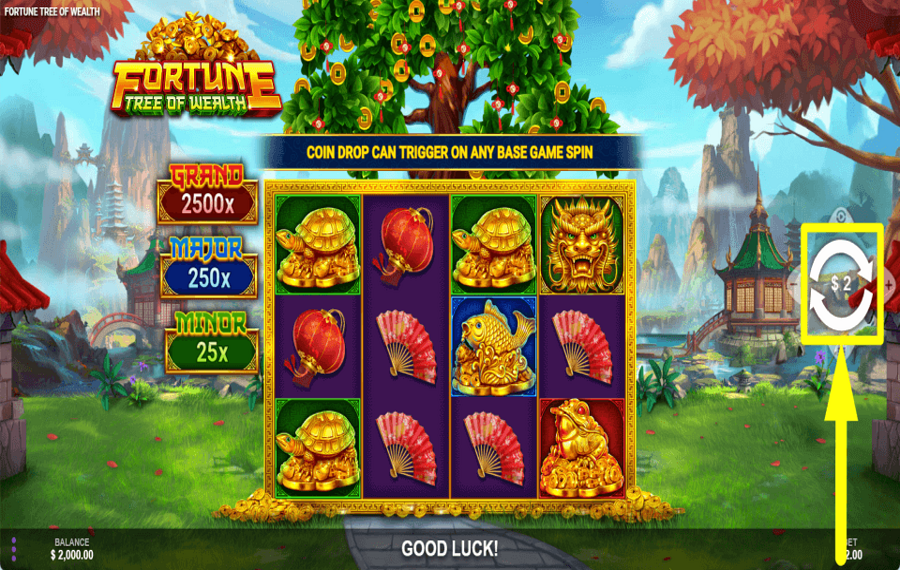 Fortune Tree of Wealth STARTEN SIE DAS SPIEL.
