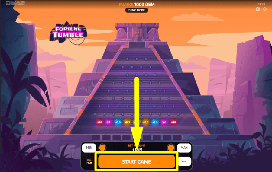 Fortune Tumble НАЧНИТЕ КАТАТЬСЯ, ЧТОБЫ ПОБЕДИТЬ.