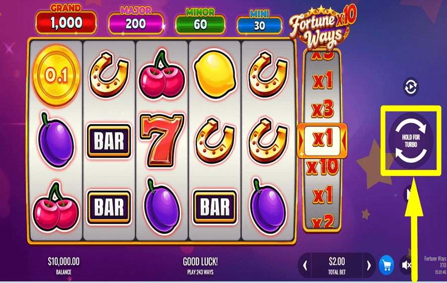 Fortune Ways x10 INIZIA A GIOCARE D'AZZARDO.