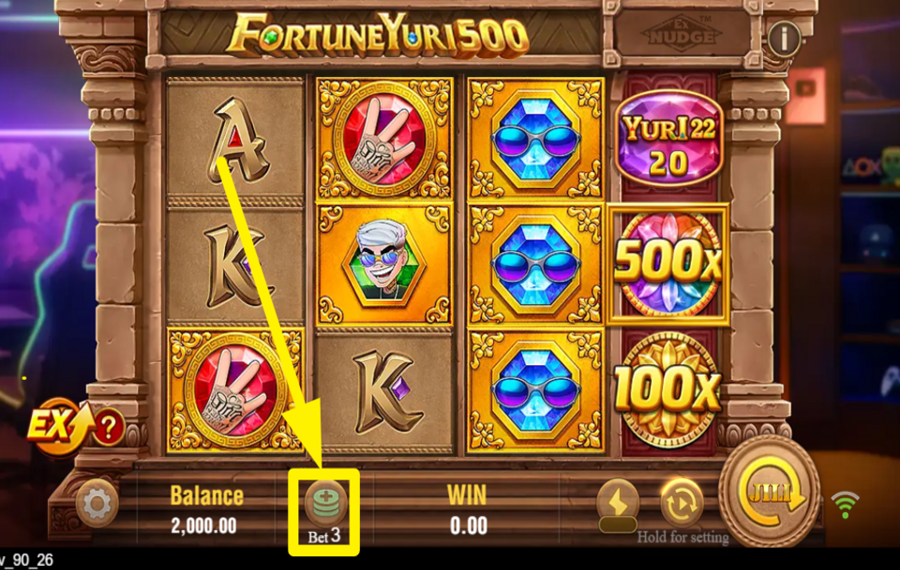 Fortune Yuri 500 DÉTERMINEZ VOTRE PARI.