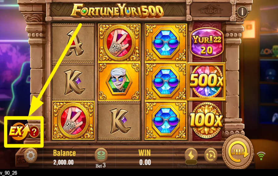 Fortune Yuri 500 ACTIVER LES PARIS SUPPLÉMENTAIRES.