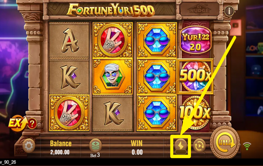 Fortune Yuri 500 ACCÉLÉREZ LES TOURS.