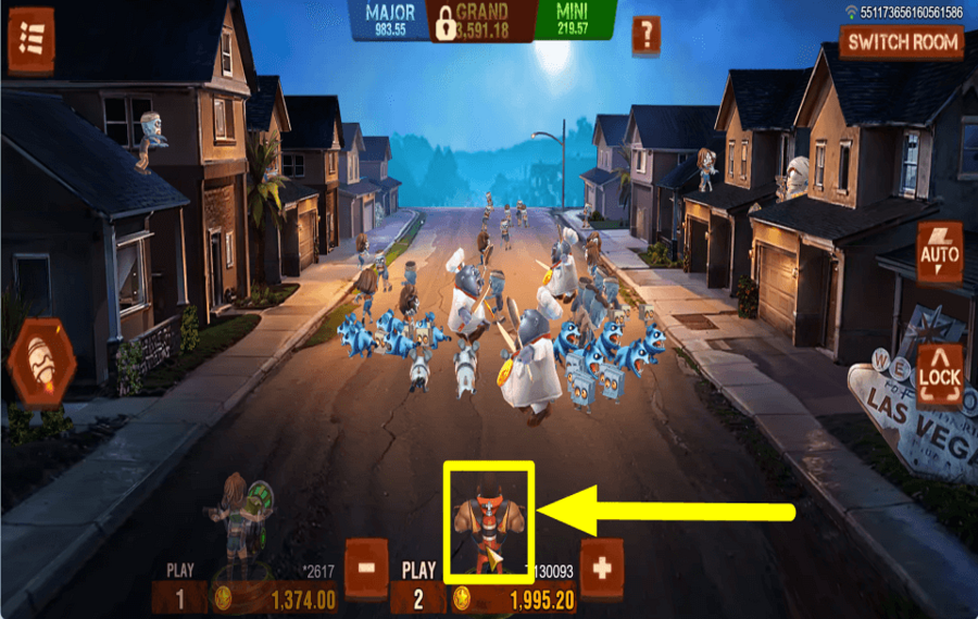 Fortune Zombie VISEZ ET TIREZ.