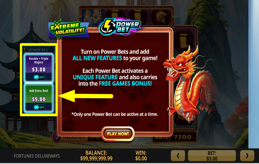 Fortunes DeluxeWays FAITES DES MISES SUPPLÉMENTAIRES.