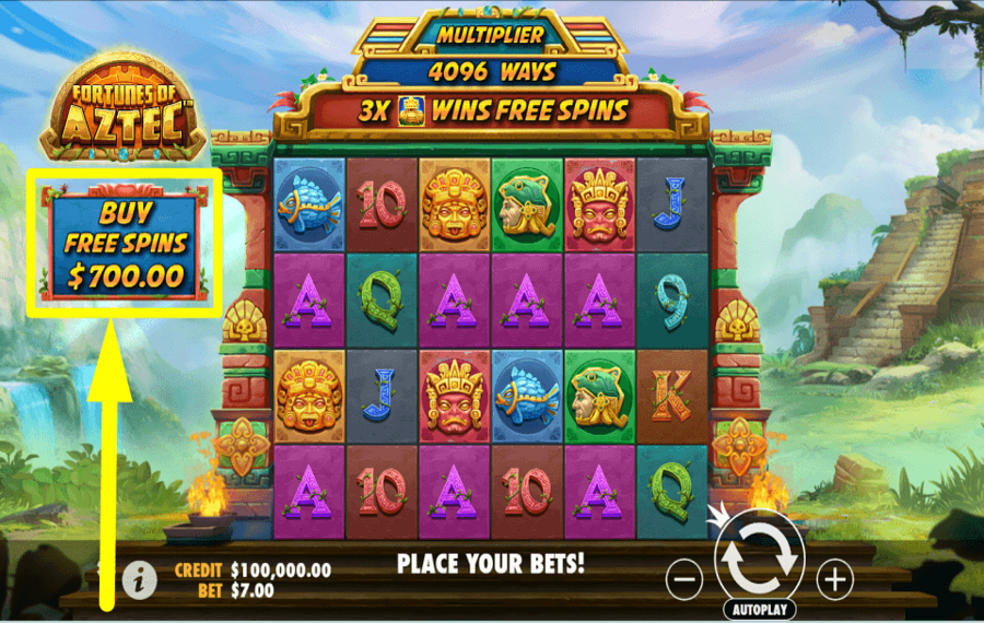 Fortunes Of Aztec ACQUIRE FREE SPINS.
