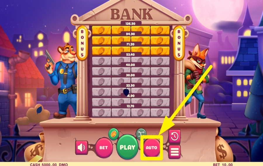 Fox Job UTILIZZARE LA RIPRODUZIONE AUTOMATICA.