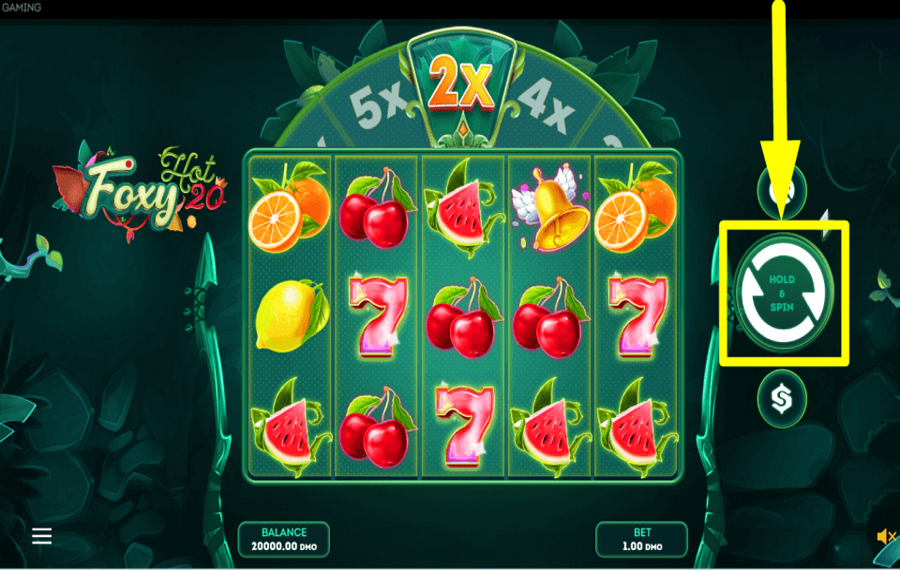 Foxy Hot 20 STARTEN SIE DAS SPIEL.