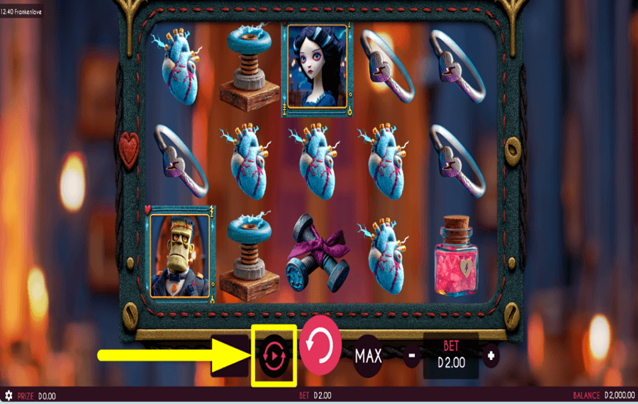 Frankenlove ELIGE REPRODUCCIÓN AUTOMÁTICA.