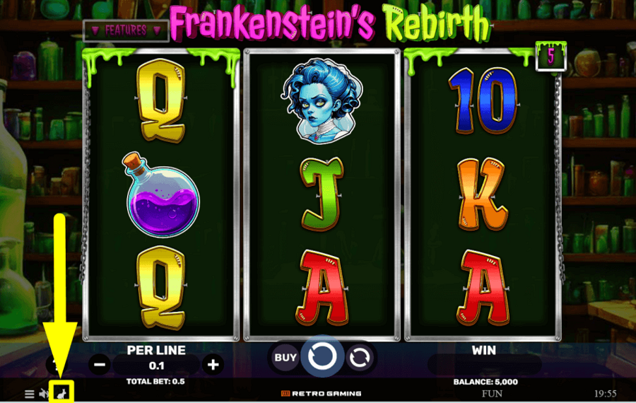 Frankensteins Rebirth ACTIVER LE MODE TURBO.