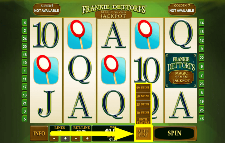 Frankie Dettoris Magic 7 JP CHECK OUT THE AUTOPLAY FEATURE.
