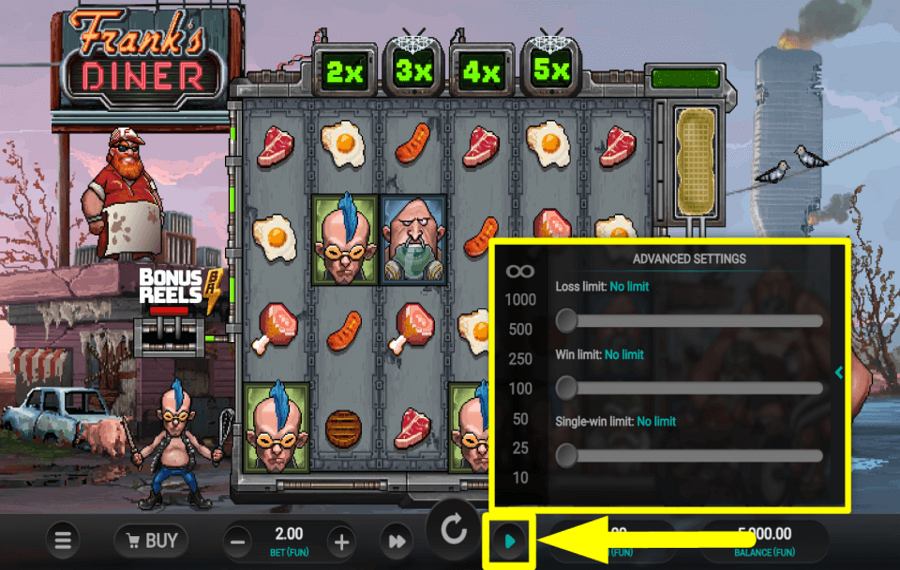 Franks Diner ROTAZIONE AUTOMATICA.