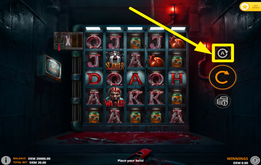 Freak Machine ATTIVA I GIRI AUTOMATICI.