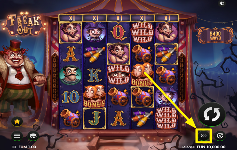 Freak Out УСКОРЬТЕ ДЕЙСТВИЕ.