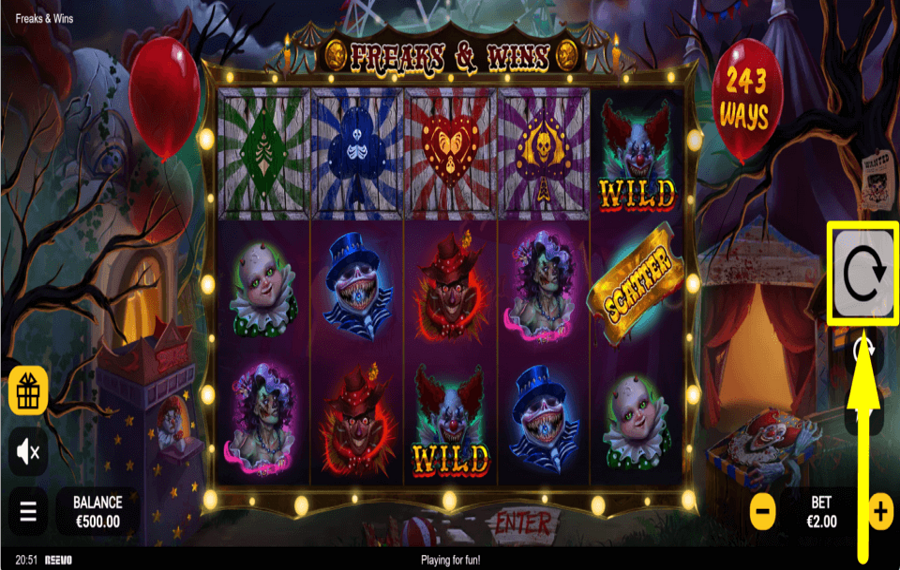 Freaks and Wins Крутите колесо и получайте награды.