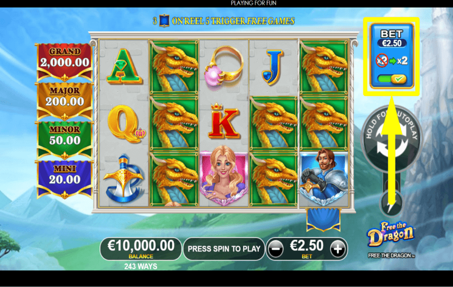Free The Dragon УСИЛИВАЙТЕ СТАВКУ.