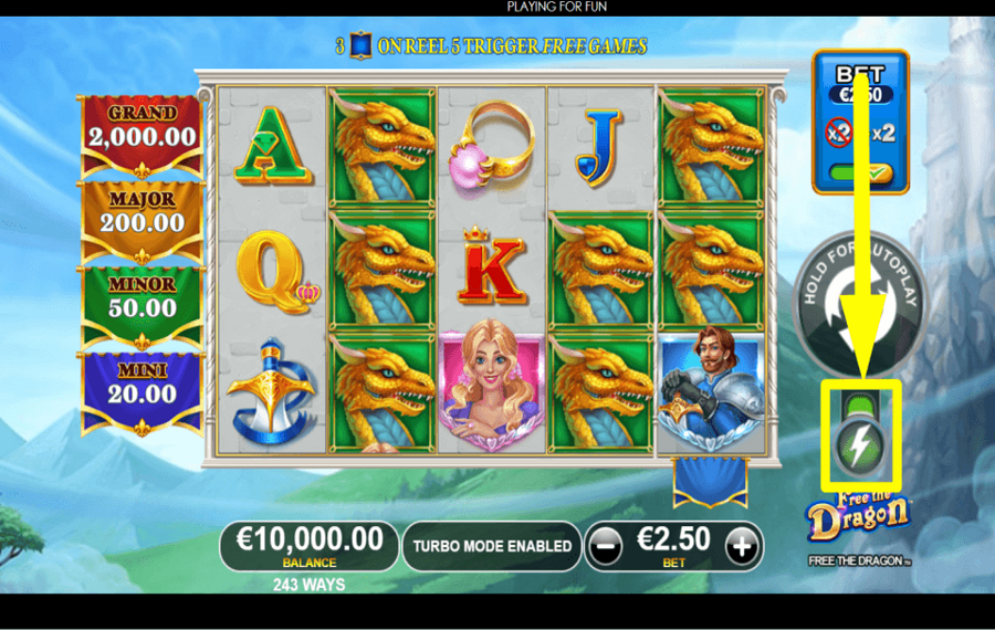 Free The Dragon ВЫХОДИТЕ НА УЛУЧШЕННЫЙ УРОВЕНЬ ИГРЫ.