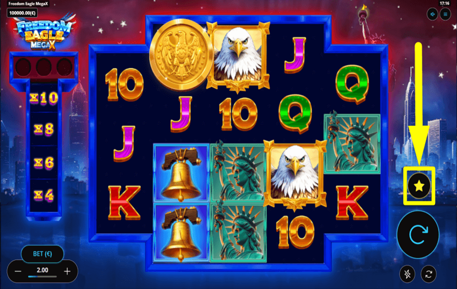 Freedom Eagle Mega X RÉCLAMEZ LE BONUS.